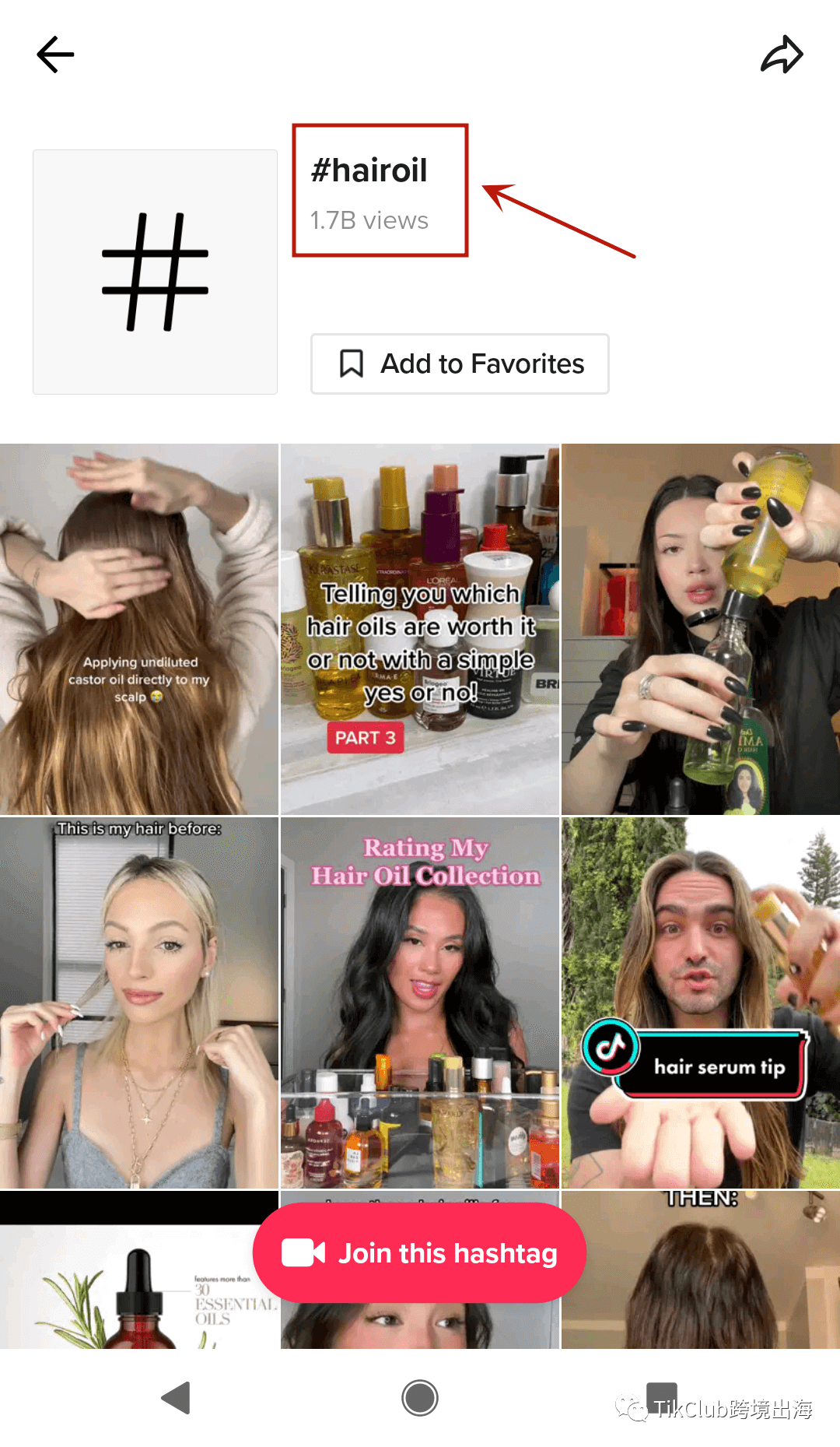 TikTok带货爆单:热门标签#hairgrowth超过99亿次播放,护发精油单店劲卖超过51万单!