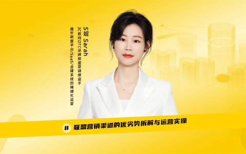 联盟营销｜奇赞大课深圳站- S姐Sarah 演讲PPT