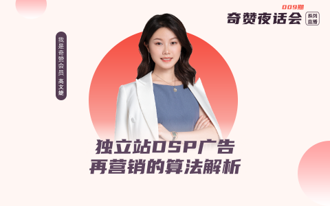 奇赞夜话会 009期｜独立站DSP广告再营销的算法解析（课件）