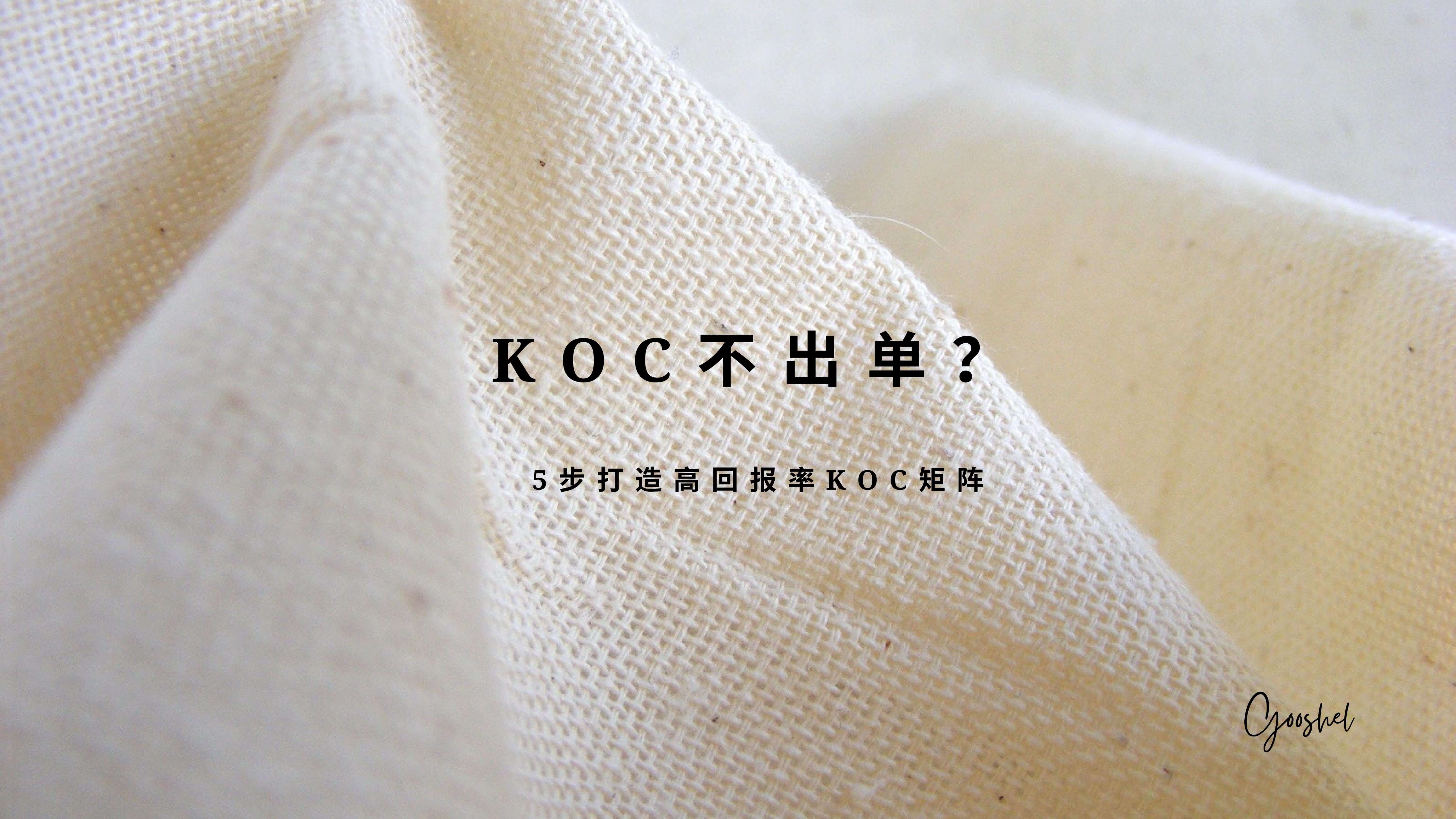 KOC不出单？5步打造高回报率KOC矩阵