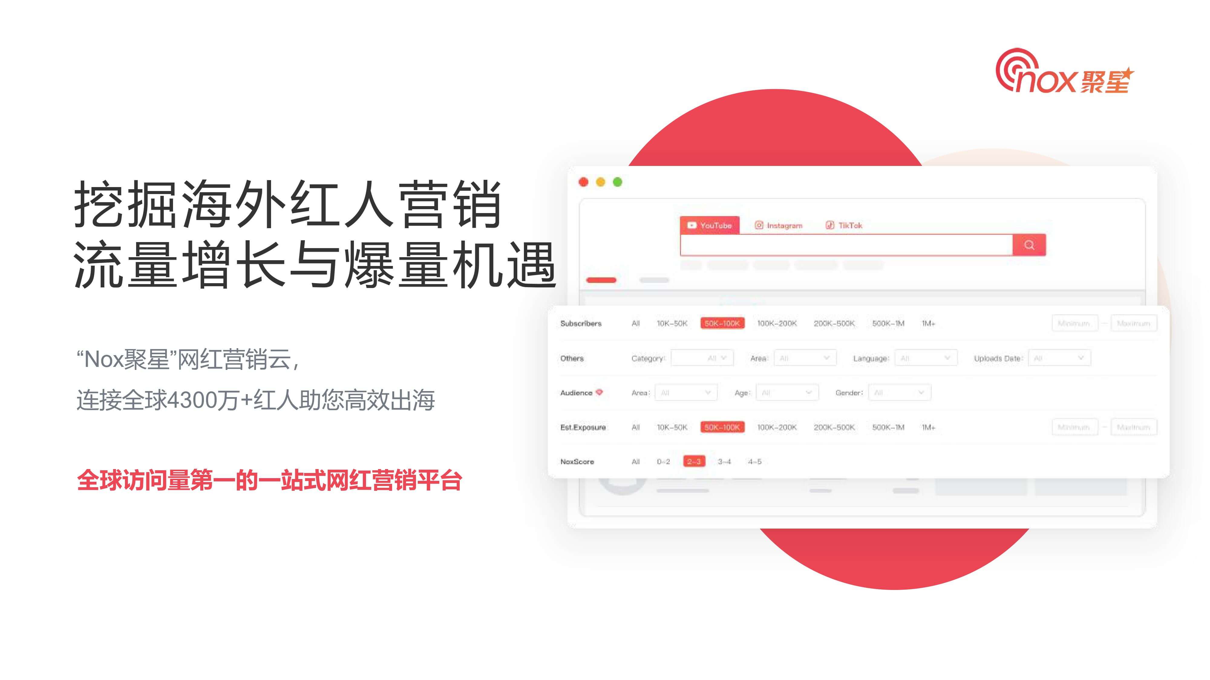 挖掘海外红人营销流量增长与爆量机遇