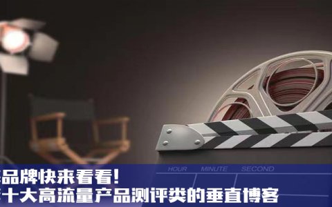 出海品牌快来看看！推荐十大高流量产品测评类的垂直博客