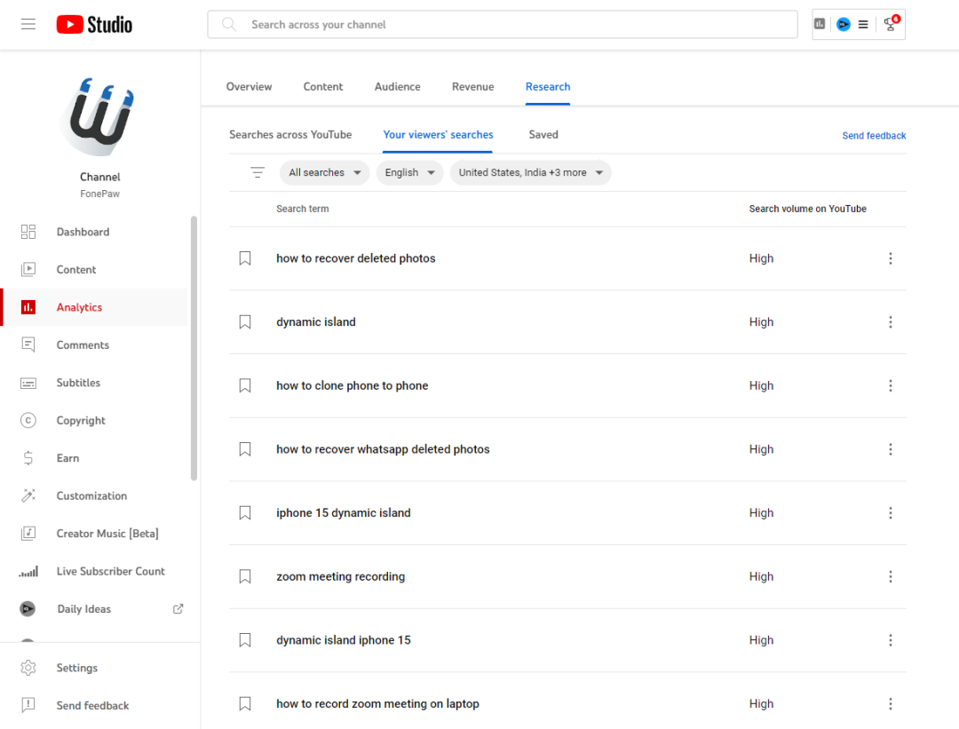 如何挖掘YouTube SEO关键词?