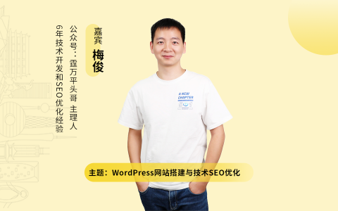 WordPress网站搭建与技术SEO优化｜外贸B2B独立站操盘手大课（课件+逐字稿）