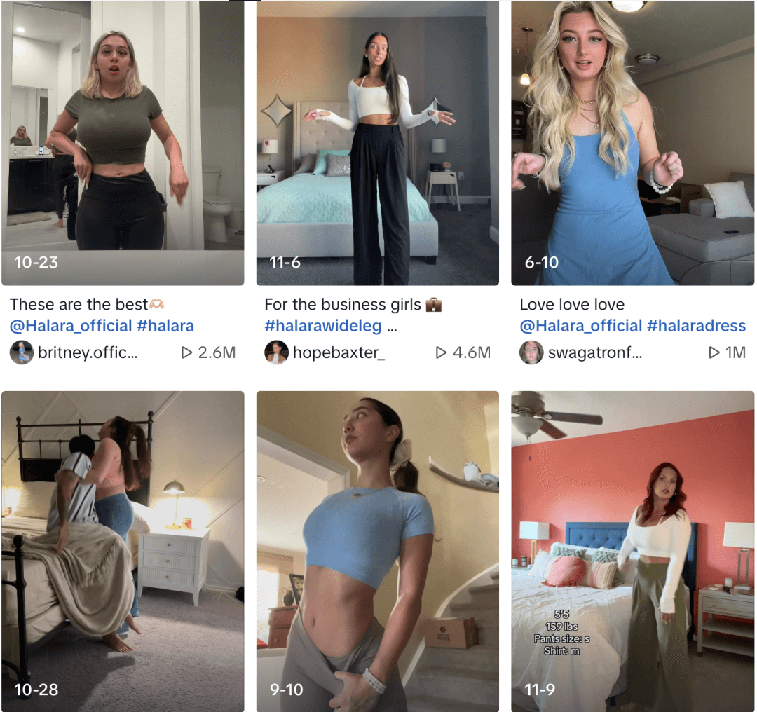 运动健身风靡TikTok,快时尚品牌Halara登上TK美国小店榜Top5
