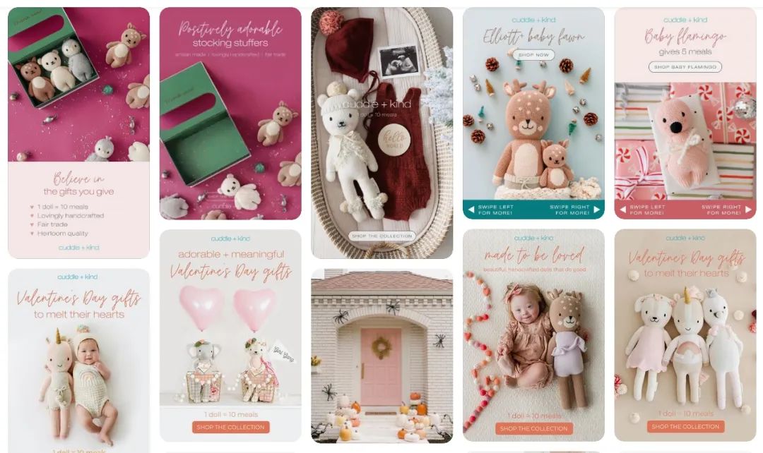 小众玩偶品牌分析，Cuddle＋Kind如何用公益与商业连接全球千万儿童？