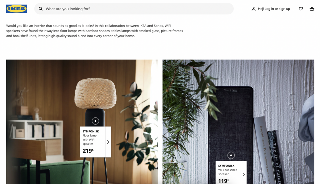 全球领先家庭智能无线音响品牌Sonos