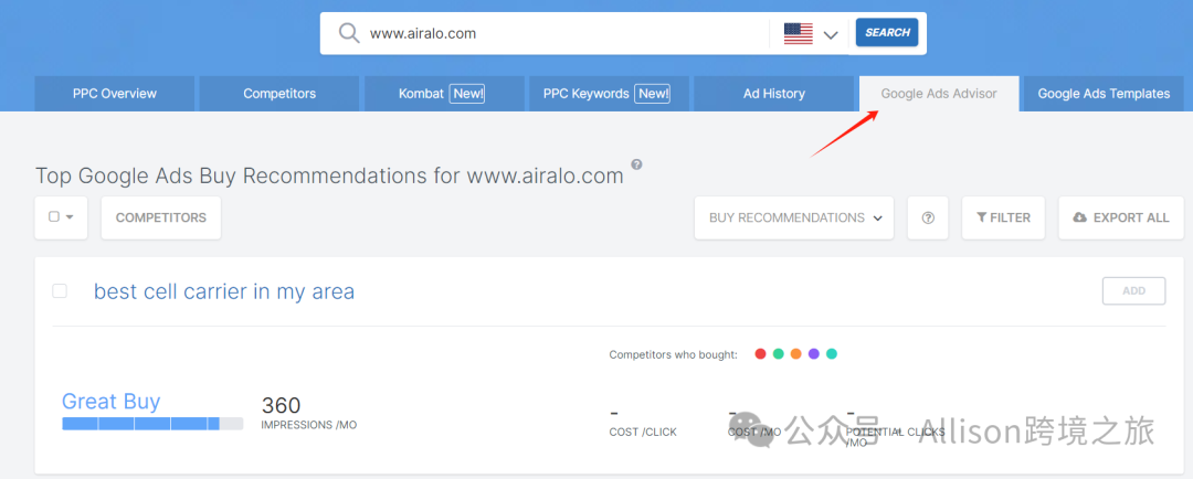 快速深度解剖竞争对手Google Ads