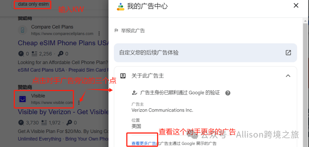 快速深度解剖竞争对手Google Ads