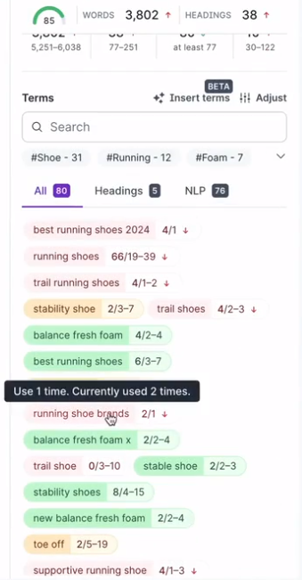 Surfer SEO:最专业的SEO文章AI写作工具