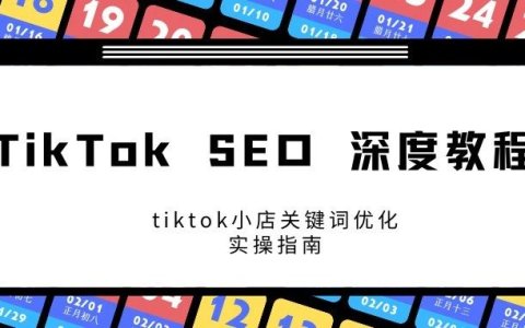 TikTok SEO 深度教程：优化策略和实操方法（tiktok小店关键词优化实操指南）