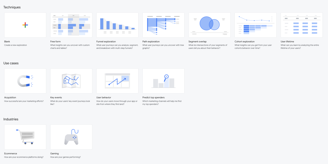 Google Analytics 4 探索报告使用指南-建议收藏