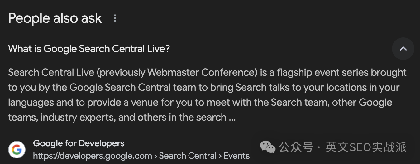 在曼谷参加了Google官方举办的Search Central Live大会,以下是我的SEO笔记和感悟