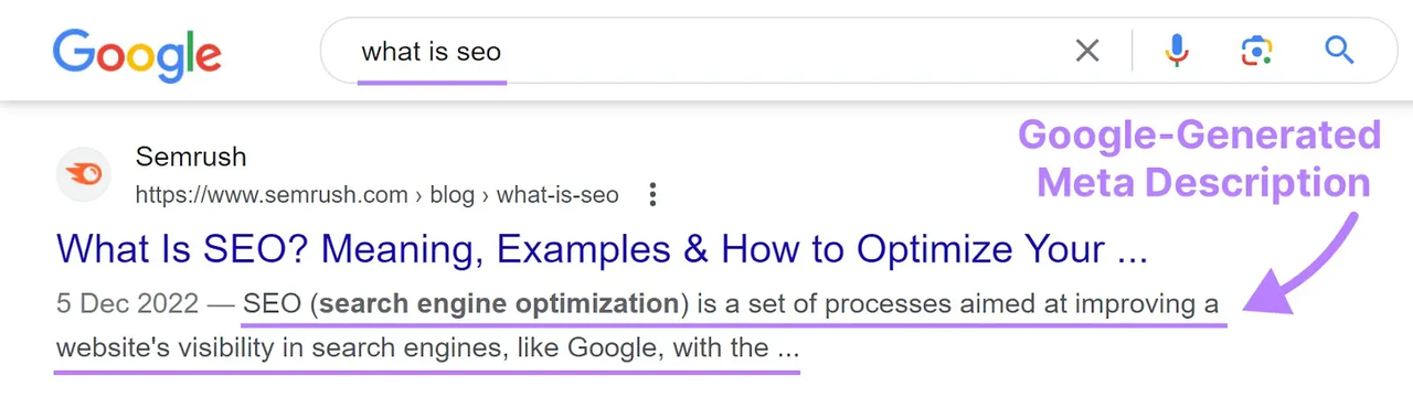 什么是Meta Description?和页面描述是一样的吗?