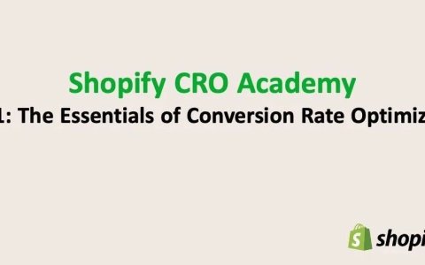 Shopify CRO 指南：转化率优化的要点