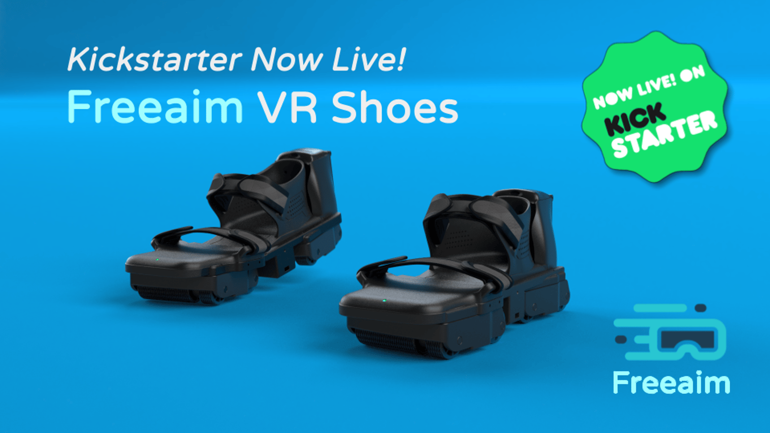 Freeaim VR Shoes: Step into the future of immersive gaming! by Ashley Foxcroft — Kickstarter