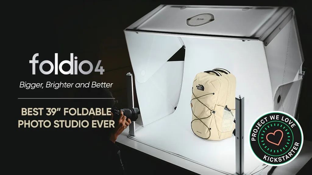 Foldio4: The Bigger, Brighter, Better foldable photo studio by orange monkie — Kickstarter