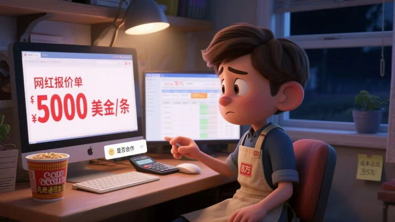 你的品牌是在投网红还是在烧钱?