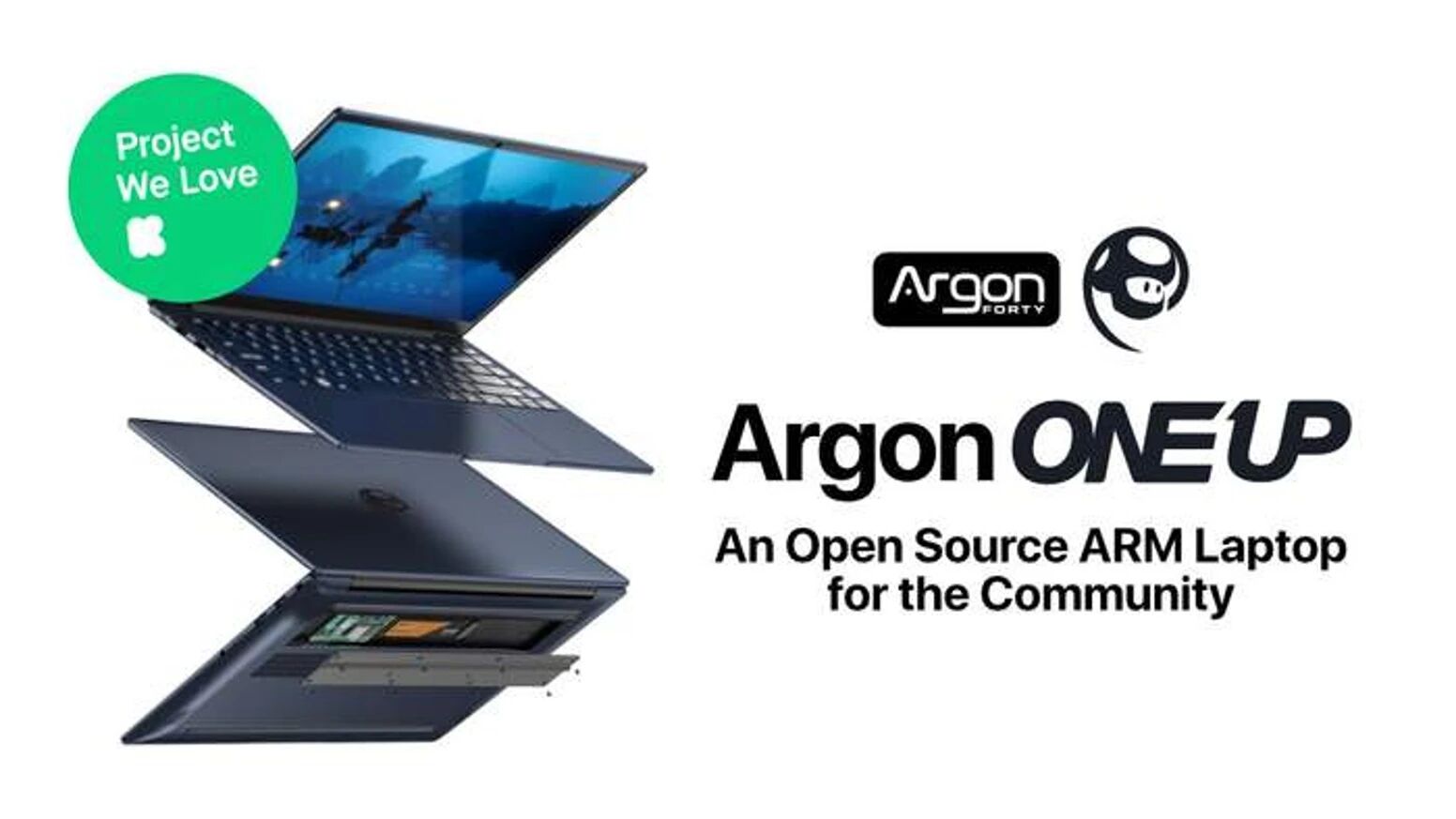 Argon ONE UP: An Open Source ARM Laptop for the Community by Argon Forty — Kickstarter