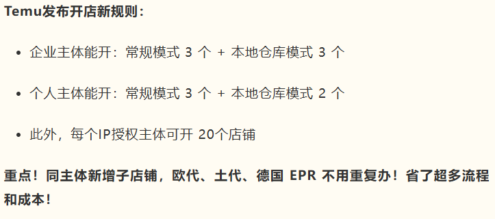 Temu放宽开店数量却收紧履约?新规背后是机遇还是风险
