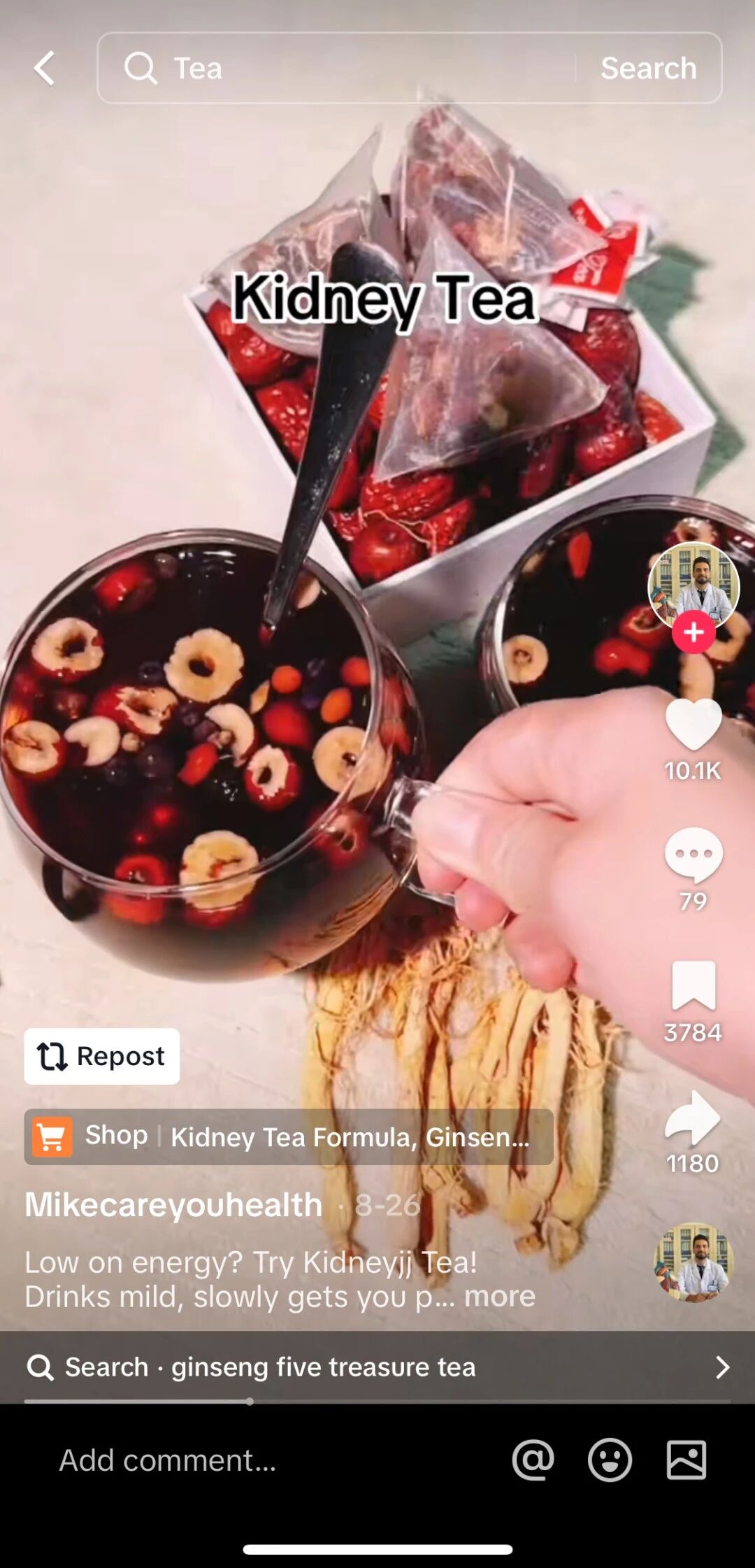 靠一条AI视频在TikTok上卖养生茶,单月净赚220万