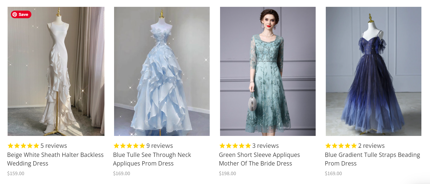 3个礼服独立站,3种截然不同的流量打法:Pinterest、SEO、Google Ads 谁更香?