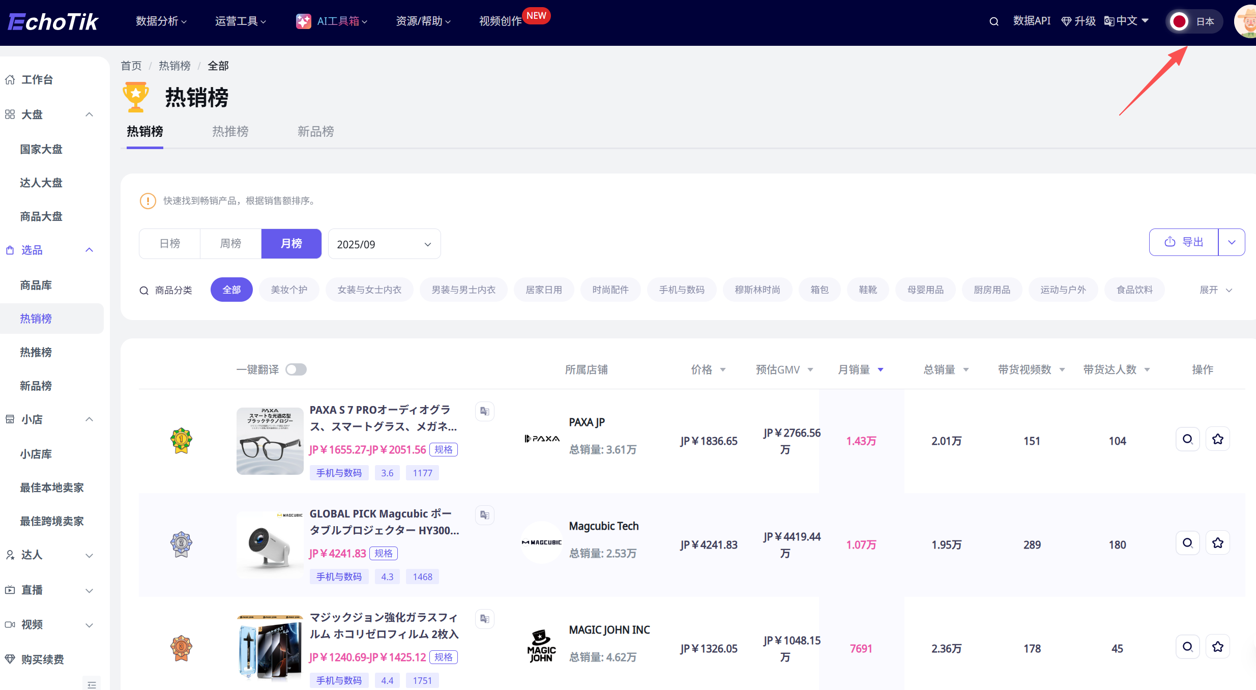 TikTok美、墨、巴、日、德市场选品对比:哪些品类好卖?什么价格最受欢迎?