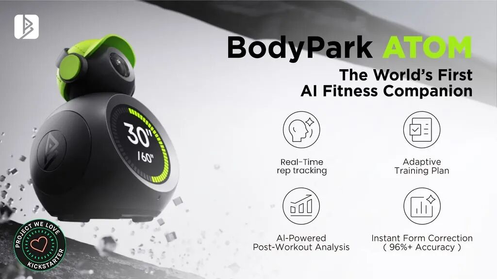BodyPark ATOM - World's First AI Fitness Companion by BodyPark — Kickstarter