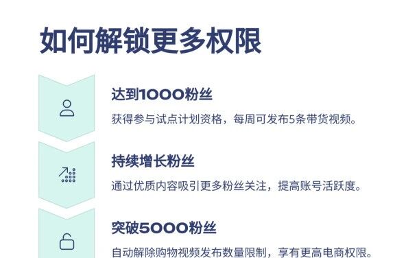 1000粉开启TikTok美区橱窗带货,创作者试点计划正式启动