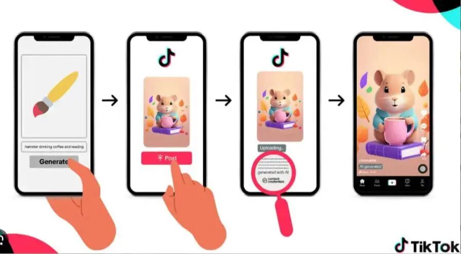 TikTok升级AI内容新功能,看多少AI视频,你说了算
