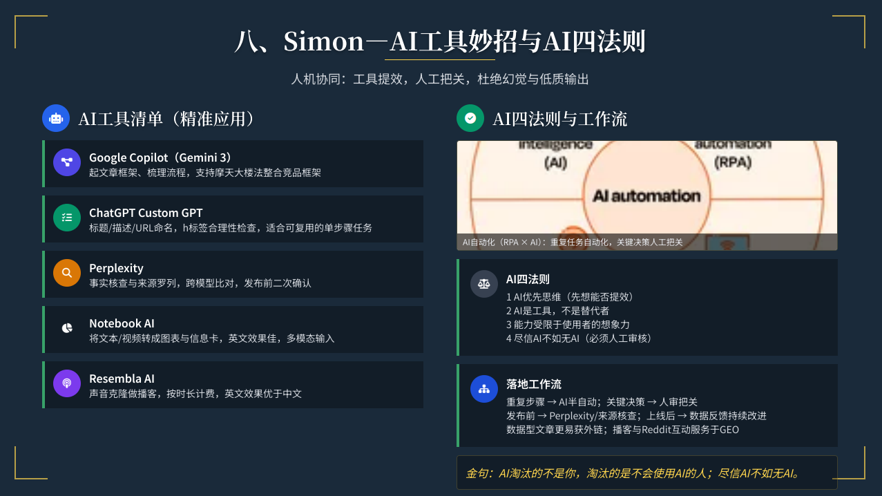 全中国最厉害的SEO洞察：无AI，做填空，小语种，挣慢钱，就是最好的搞钱路子