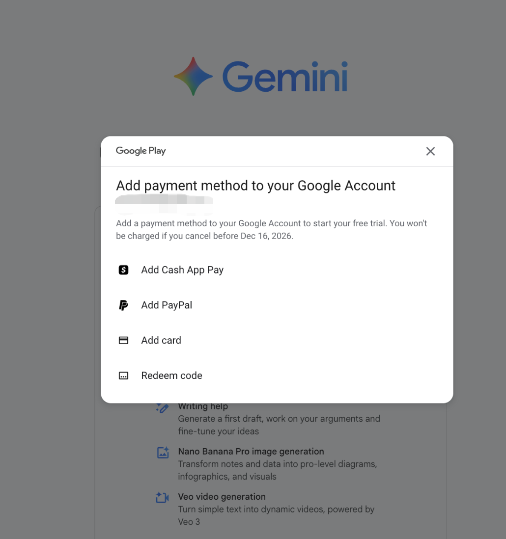 如何在5分钟内获取免费的Gemini 3 Pro账户,NotbookLM,Nano Banana 可用,实测有效