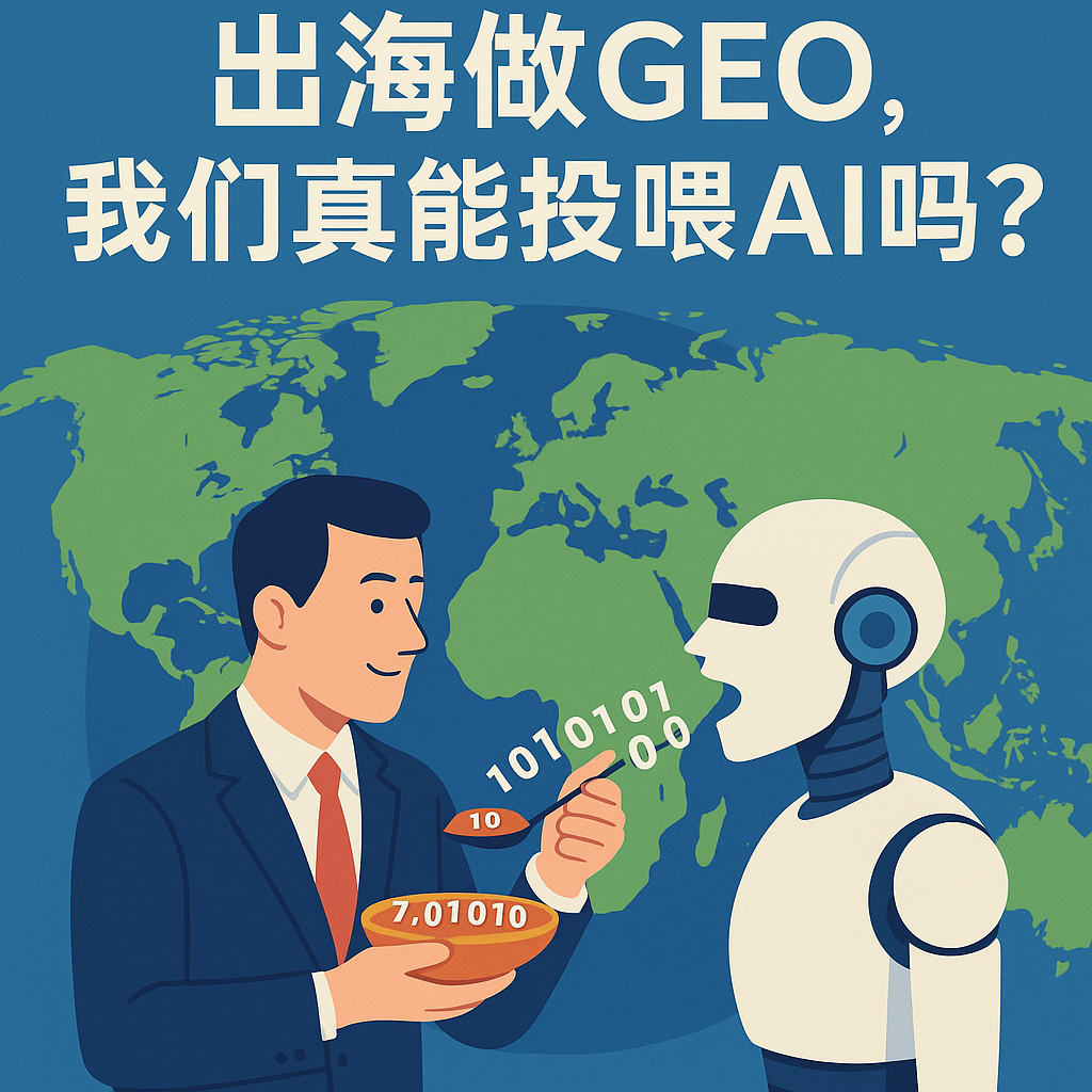 出海做GEO,我们真能投喂AI吗?