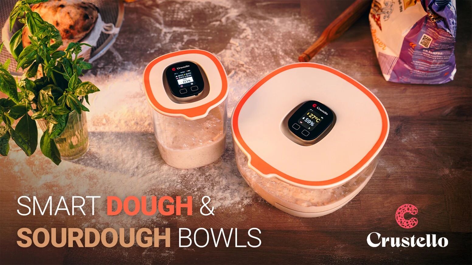 Crustello: Smart AI Dough & Sourdough Tracker by Race Box — Kickstarter