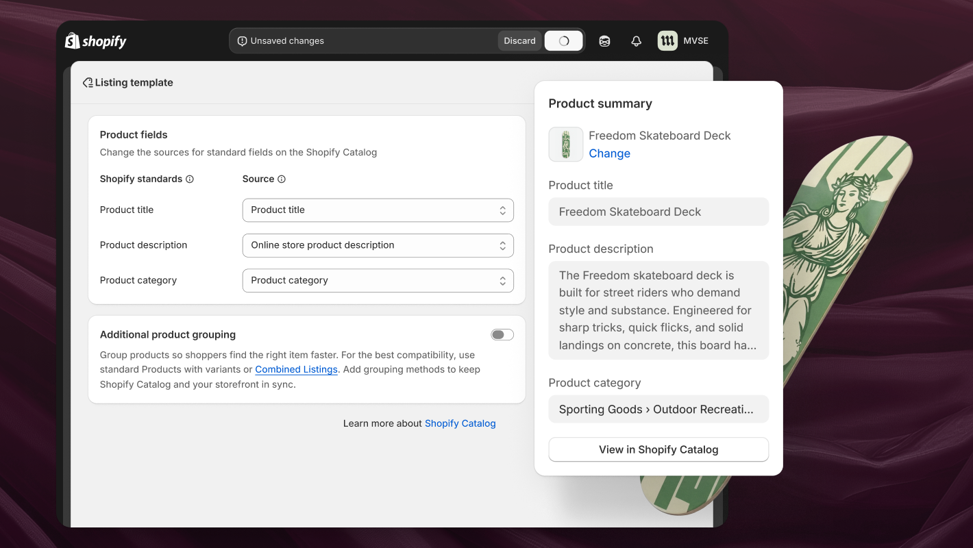 Shopify Agentic 店面 UI 功能和演示