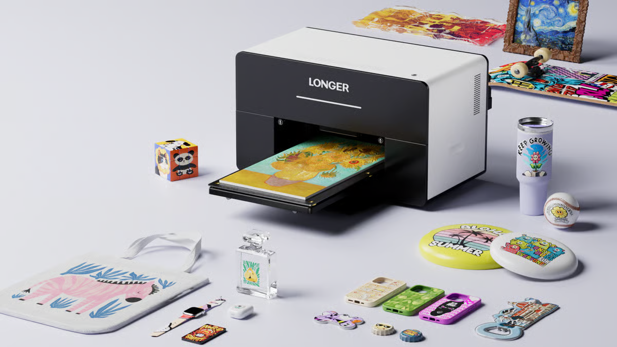 45 分钟破百万!Longer ePrint 双喷头UV打印机众筹复盘