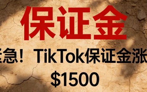 紧急！TikTok保证金涨至 $1500