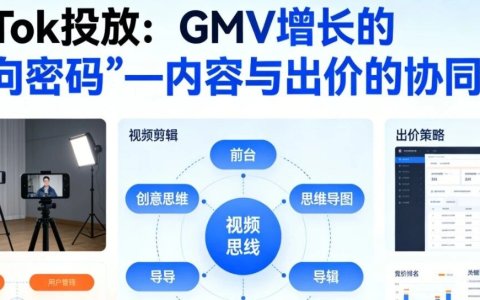 TikTok投放：GMV增长的 “双向密码”—内容与出价的协同逻辑！