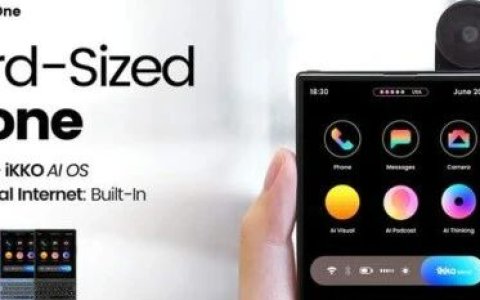 148W美金海外众筹案例解析 | iKKO卡片AI手机如何逆袭大屏时代？