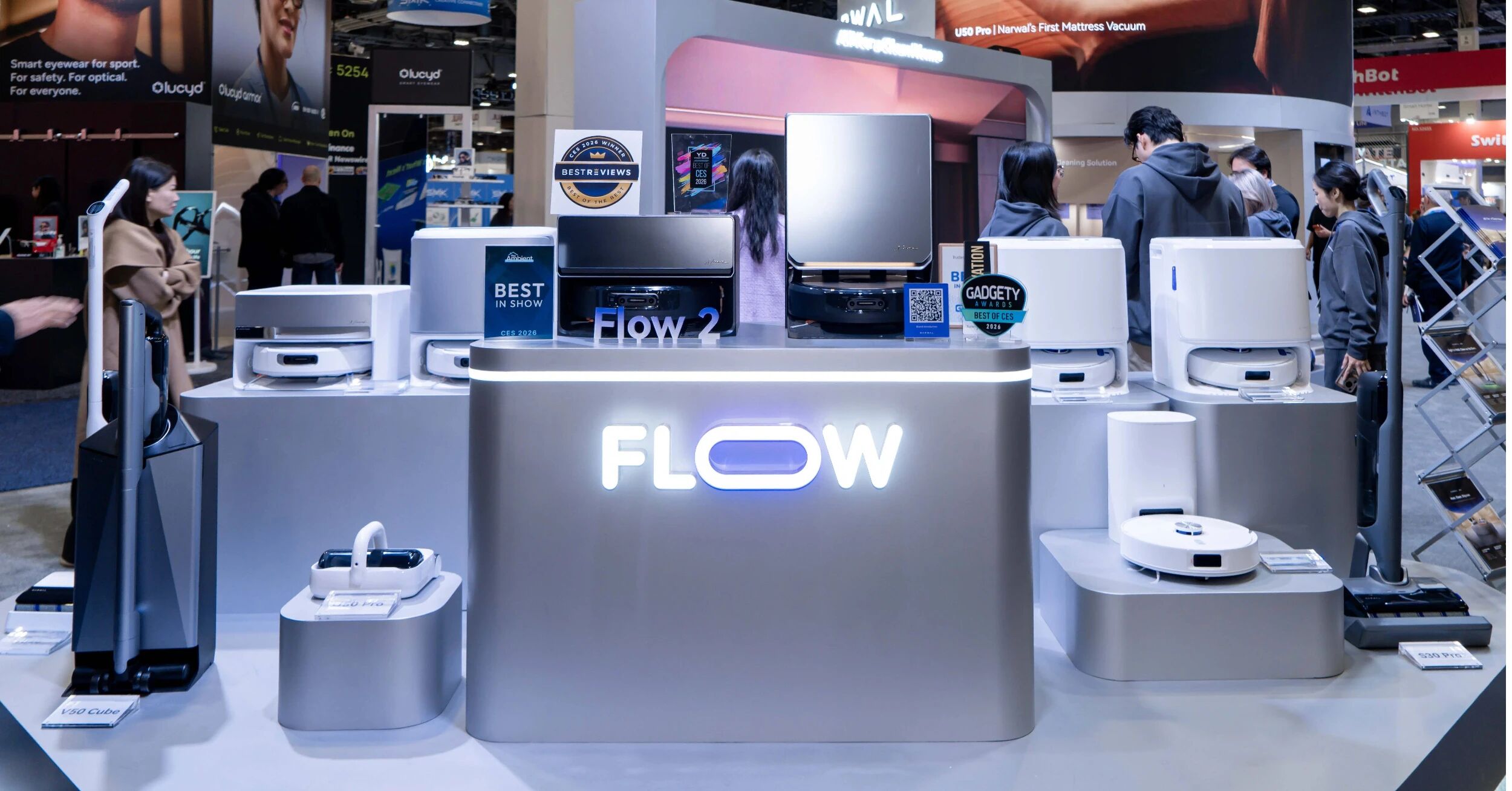 CES2026:追觅、MOVA、石头、科沃斯、云鲸、九号、星迈、魔法原子、星空计划等中国科技军团闪耀全球!