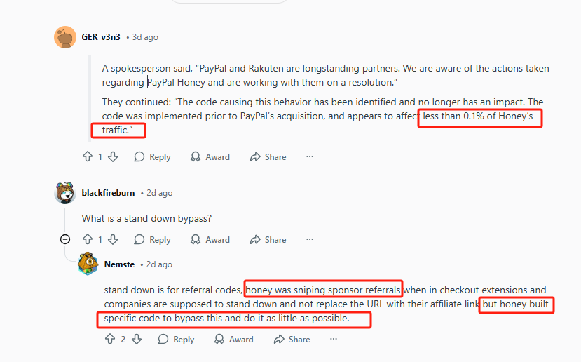 Paypal 回应Honey风波,Impact突然出手,Reddit万条热评炸锅