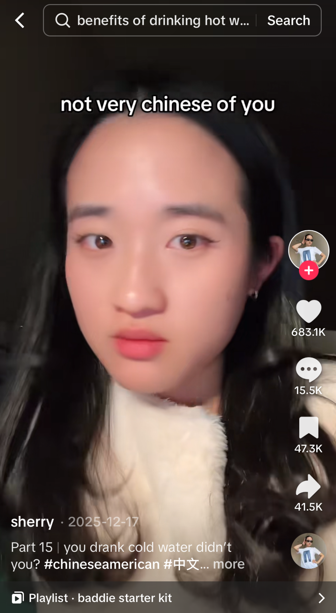 TikTok掀起“精神中国人”热潮,喝热水中式日常破圈出海