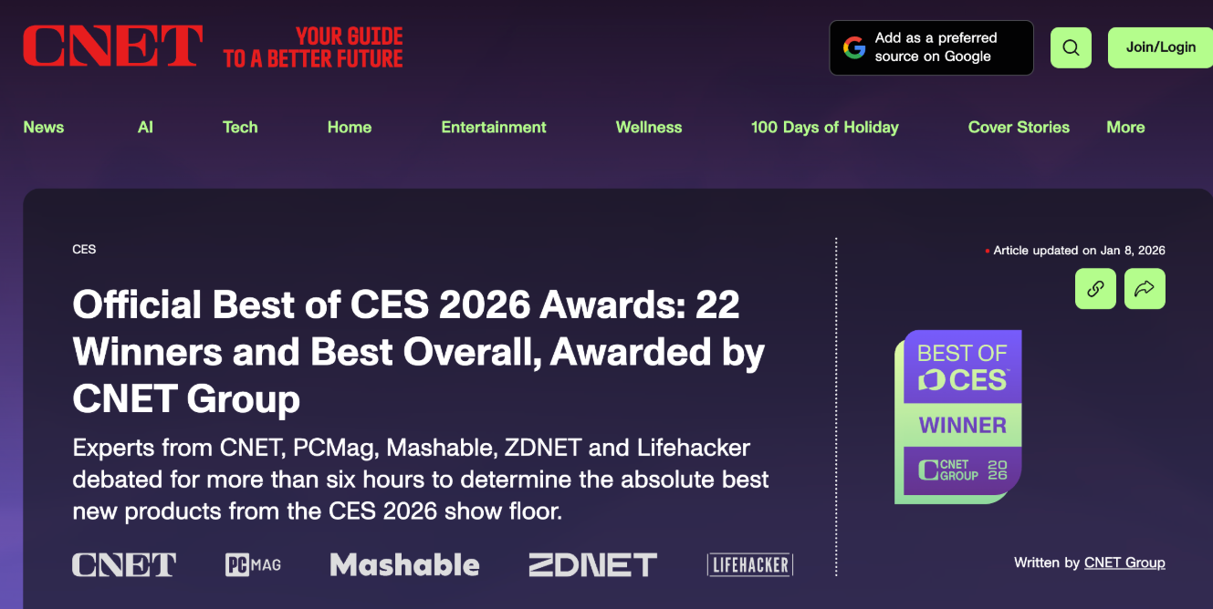 CES2026紧急通知:这些奖不算数了