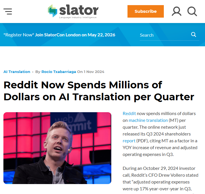 Reddit 流量大涨,因为他是谷歌干儿子?扒出背后真相