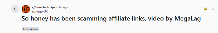 Paypal 回应Honey风波,Impact突然出手,Reddit万条热评炸锅