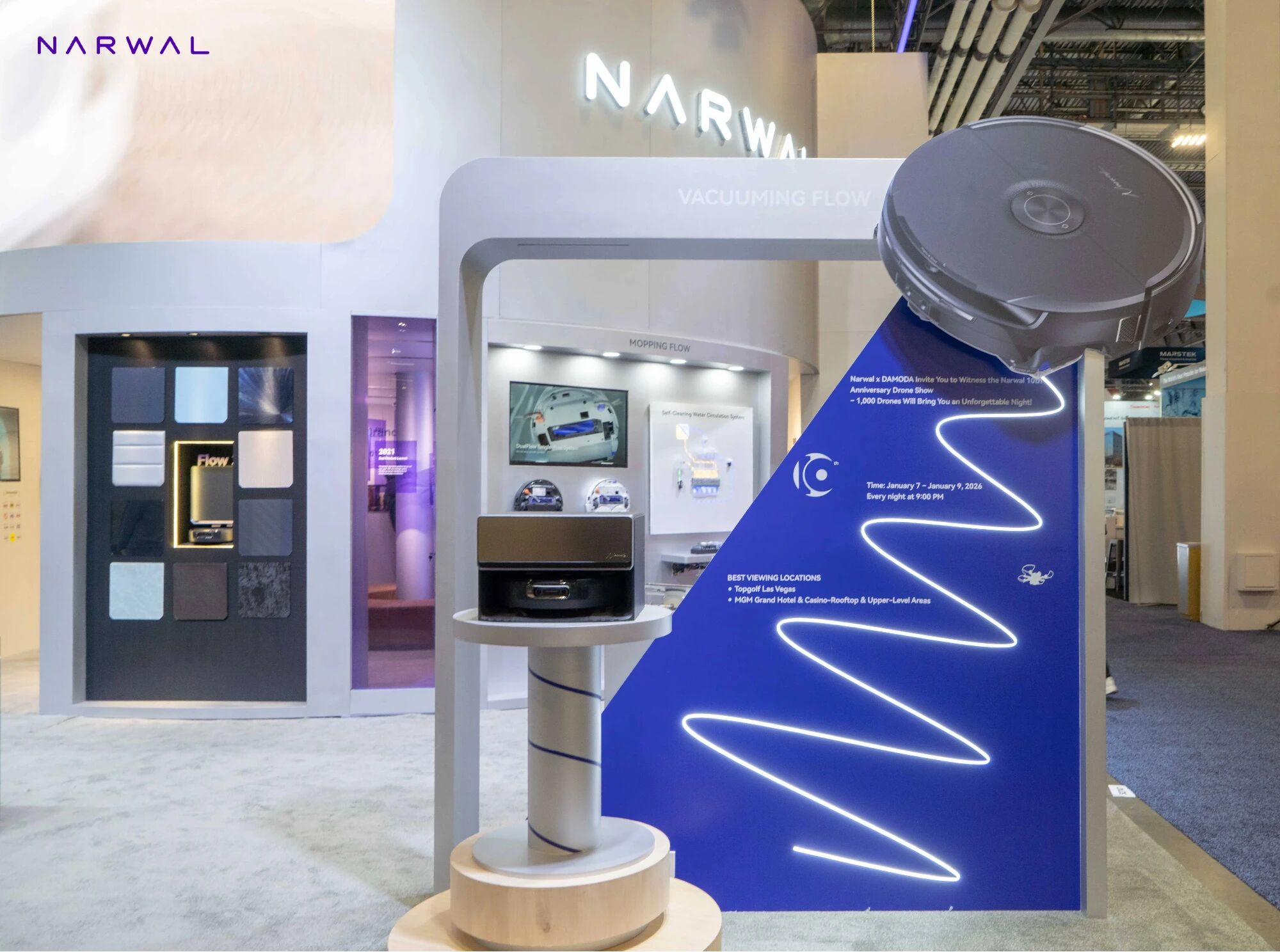CES2026:追觅、MOVA、石头、科沃斯、云鲸、九号、星迈、魔法原子、星空计划等中国科技军团闪耀全球!