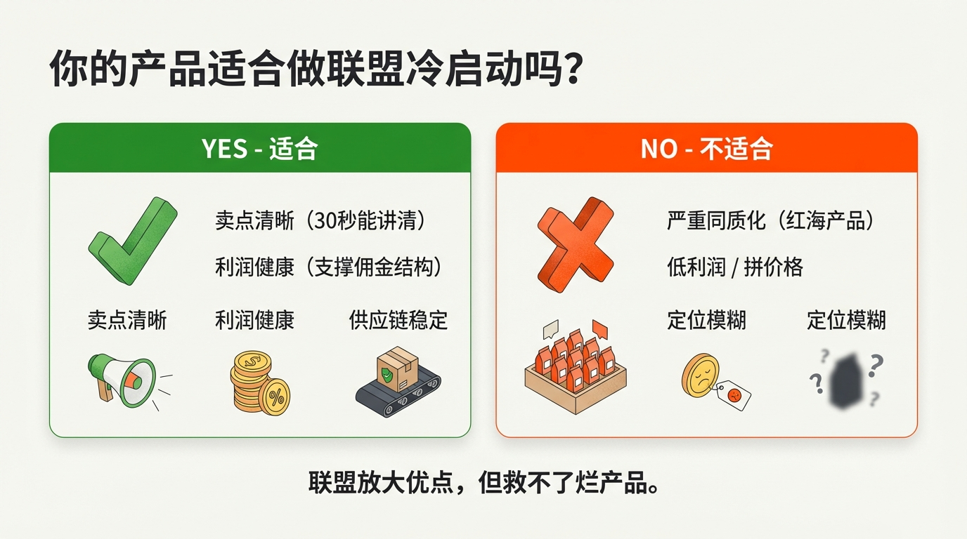 如何用联盟做新品冷启动?