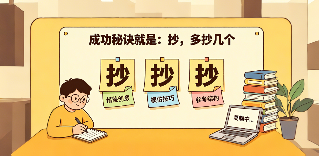 高效 AI 提示词的秘诀一个字:抄