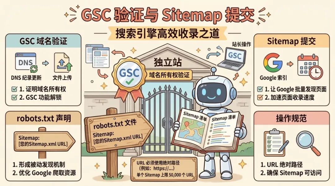 独立站新站上线,Google 收录怎么做才不走弯路?