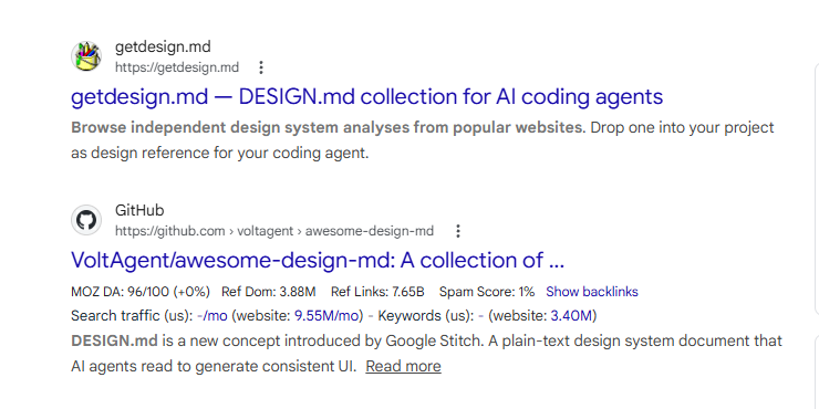 Design Md 完整使用指南:从配置到搭建精美站点全流程